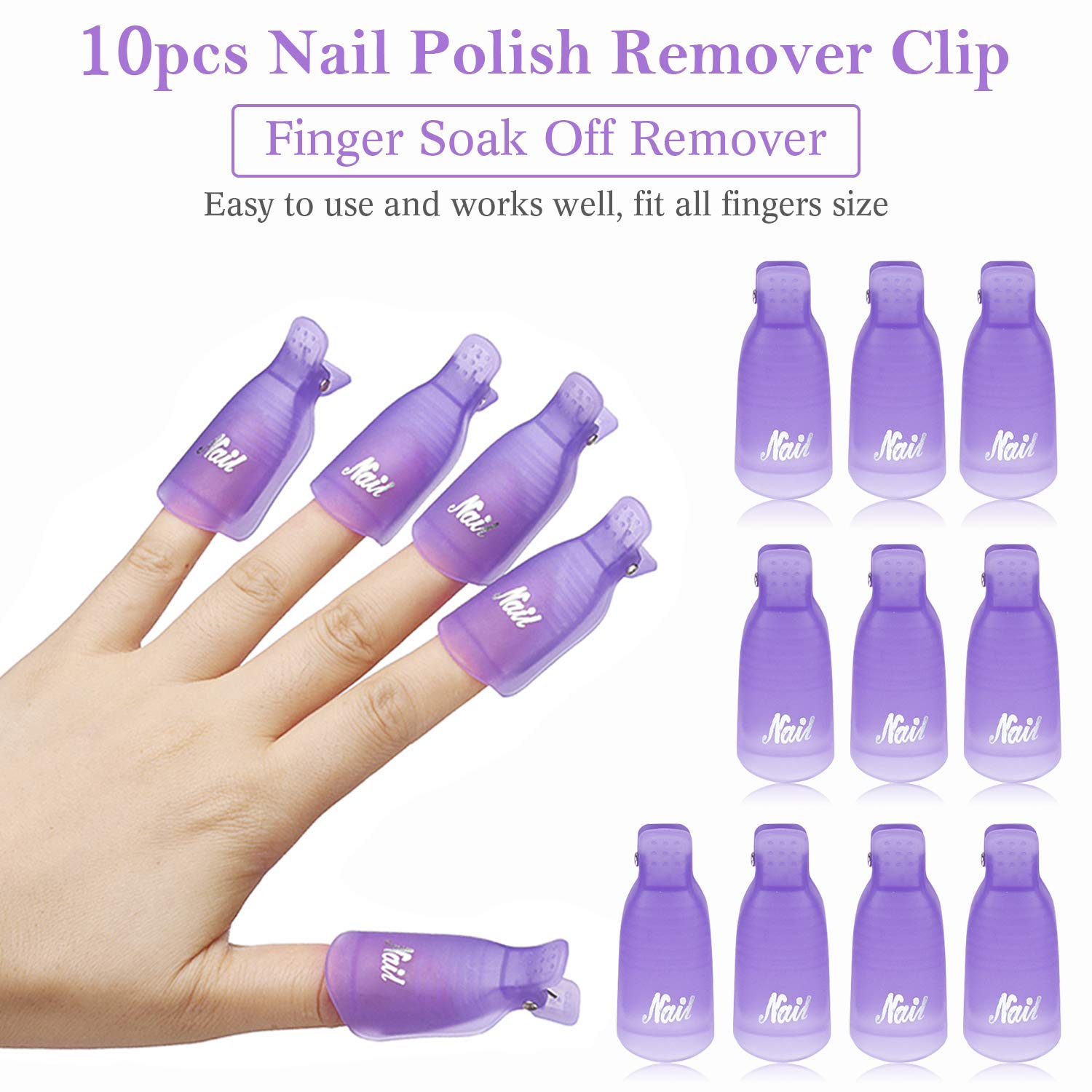Nail Art Gel Polish - LULAA 10 pièces/16 pièces en plastique