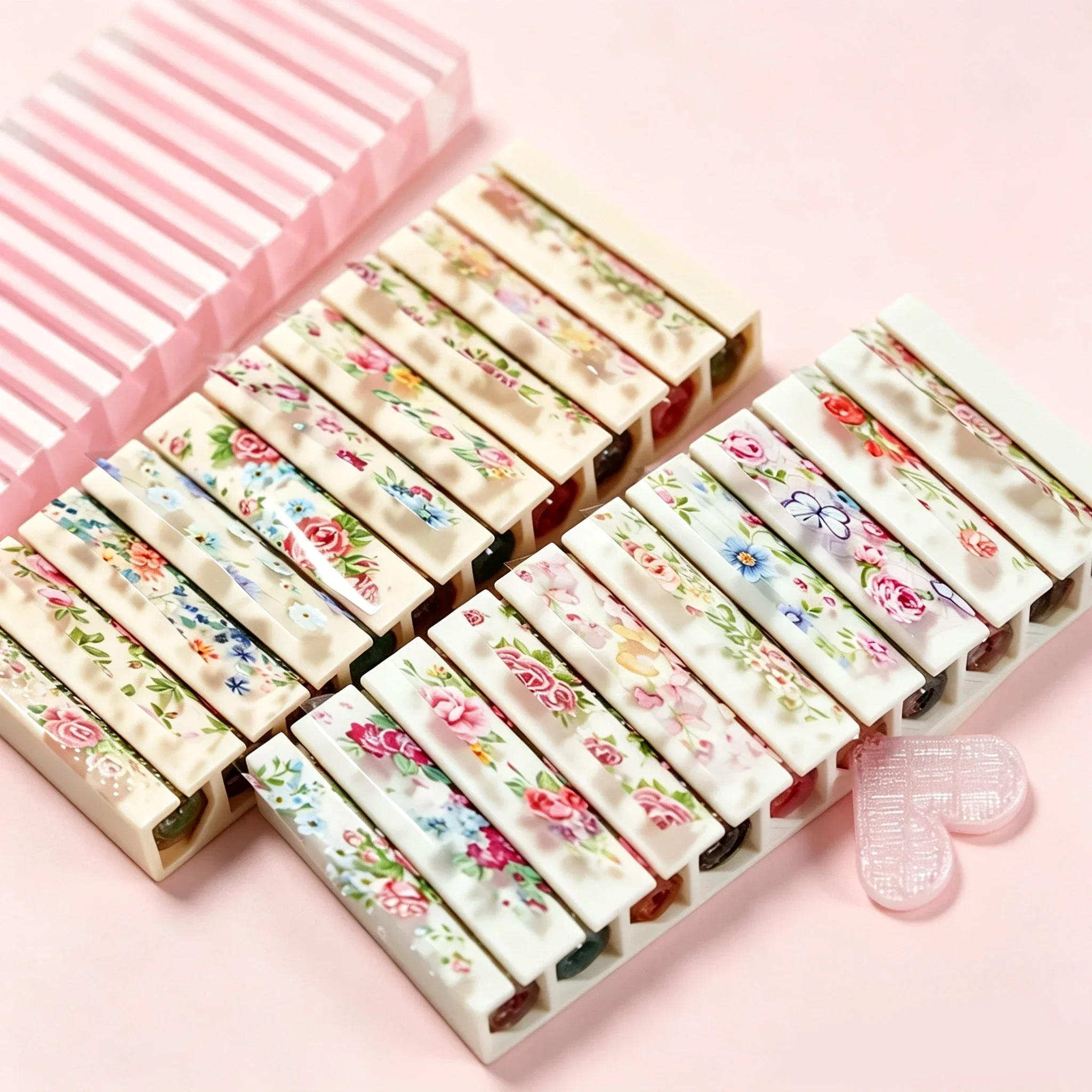 Nail Art Pinterest - Boîte de rangement portable 10 compartiments