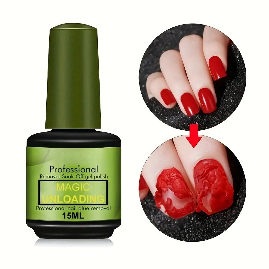Nail Art Gel Polish - Gel de nettoyage et dissolvant pour