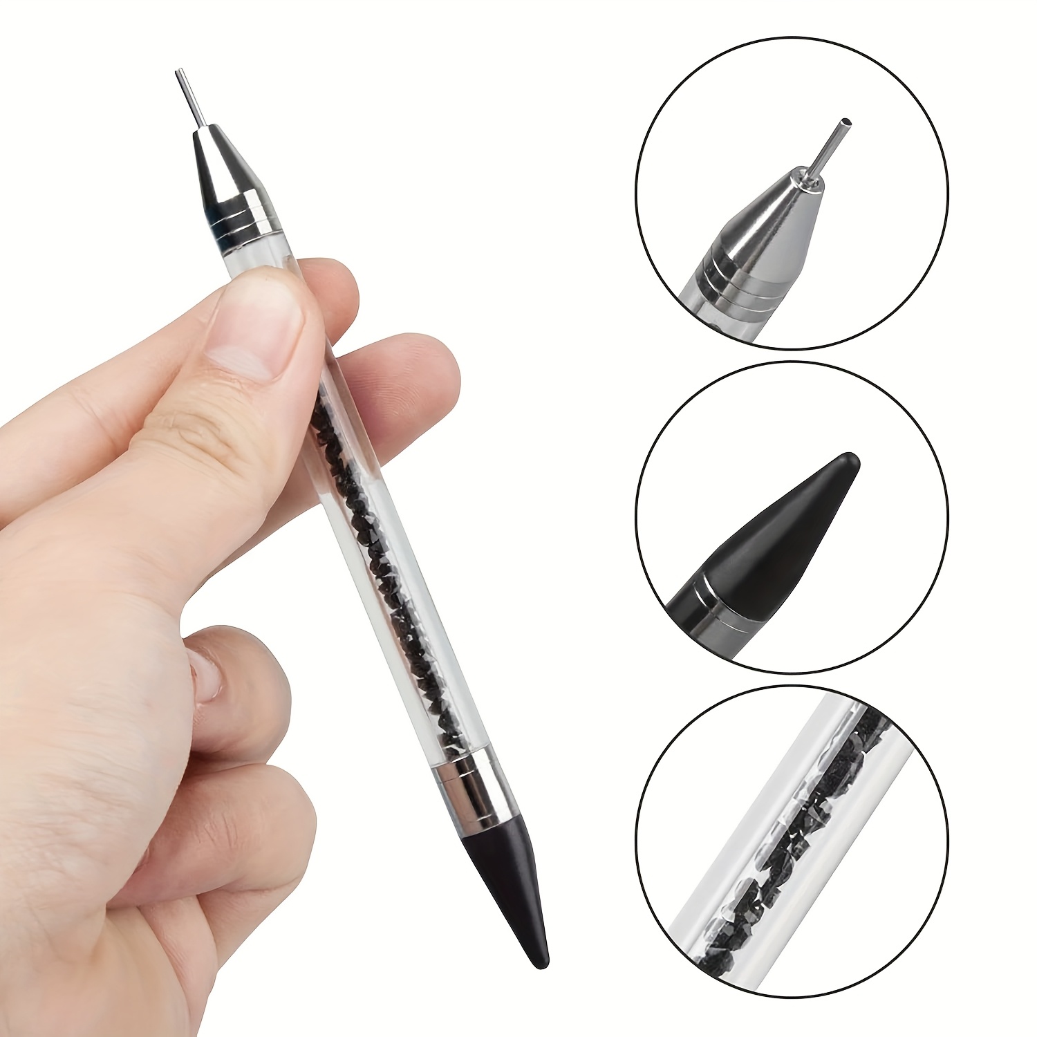 Rhinestone Nail Gem - 1 stylo applicateur de strass pour