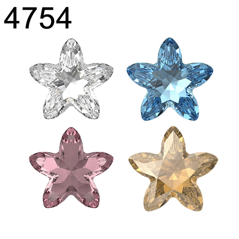 Rhinestone Nail Gem - (1 pièce) 4754 Starbloom fantaisie pierre