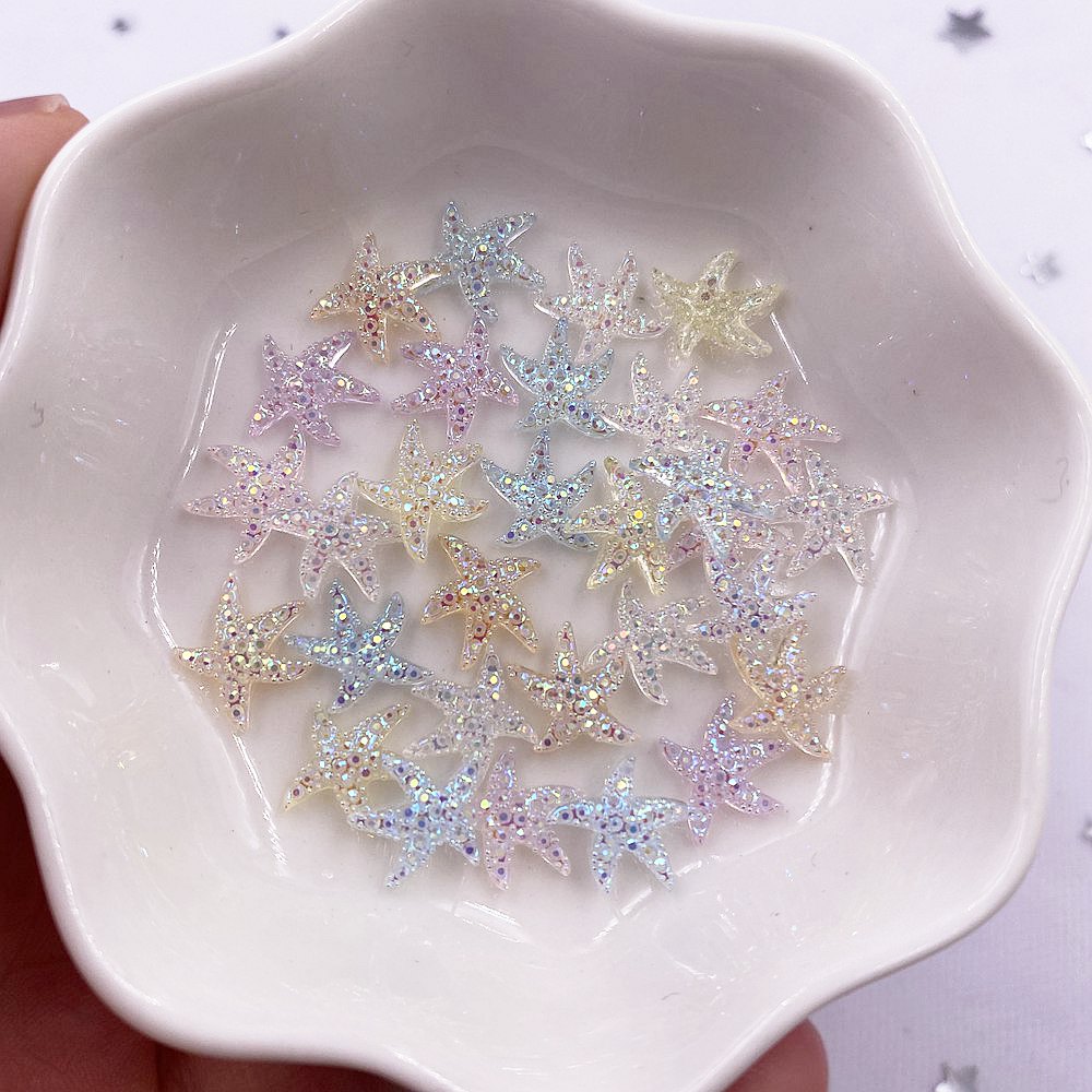 Rhinestone Nail Gem - Mini Figurines étoiles brillantes pour Nail