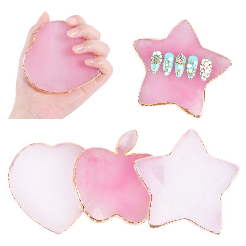 Nail Art Pinterest - Palette de faux ongles en résine