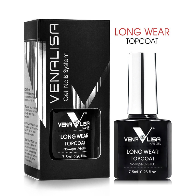 Peel Off Base Coat - Venalisa Top Coat Longue Durée, Top