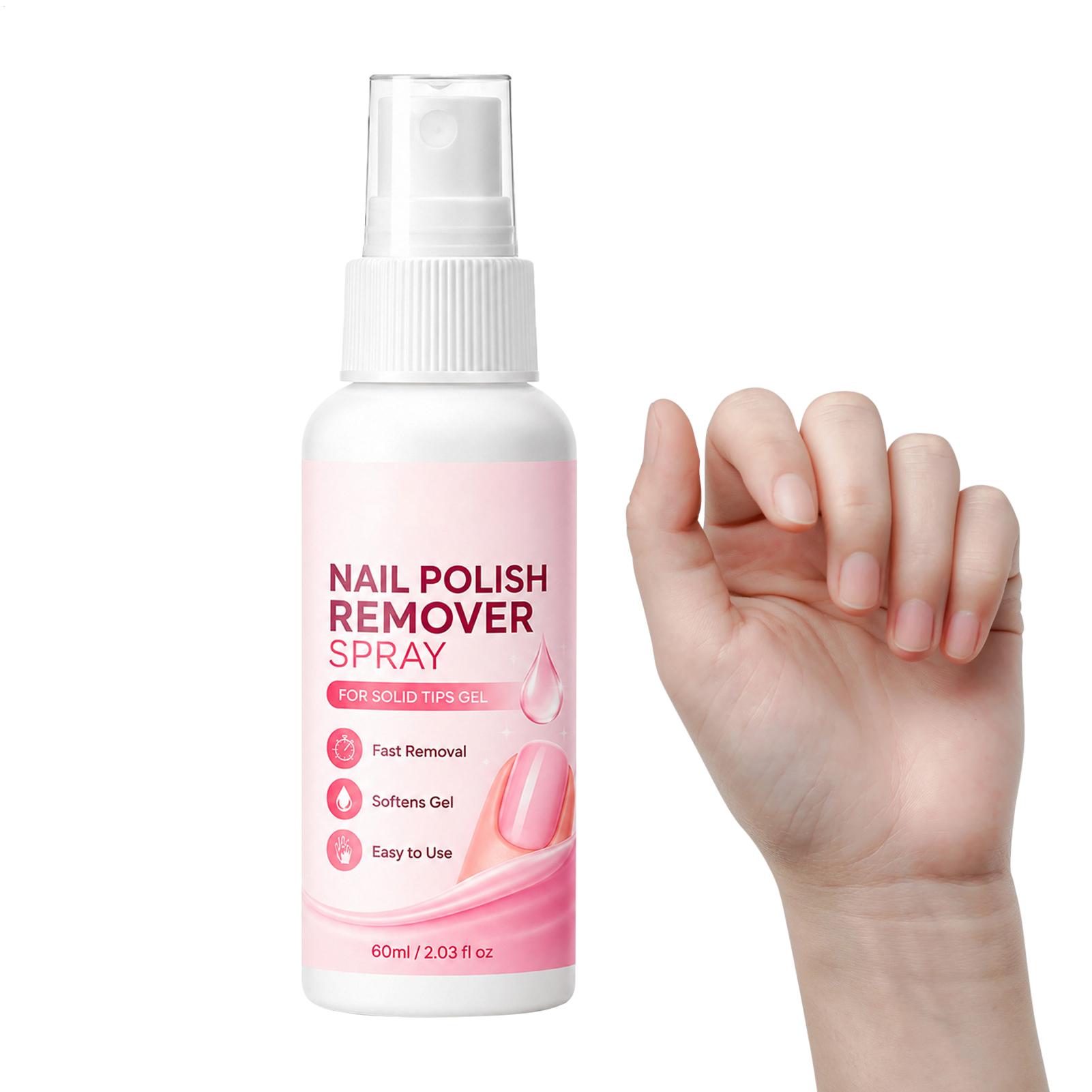 Nail Art Gel Polish - Spray dissolvant pour faux ongles 60