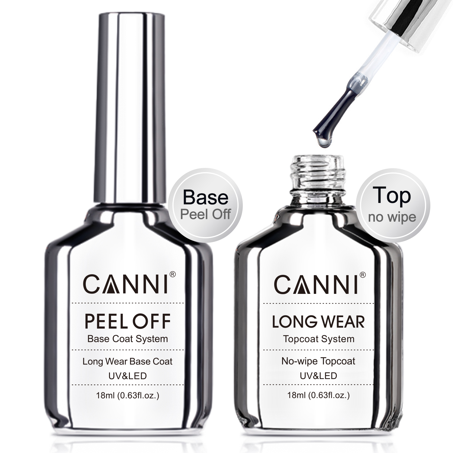 Peel Off Base Coat - Canni TPO gratuit HEMA gratuit 18ml