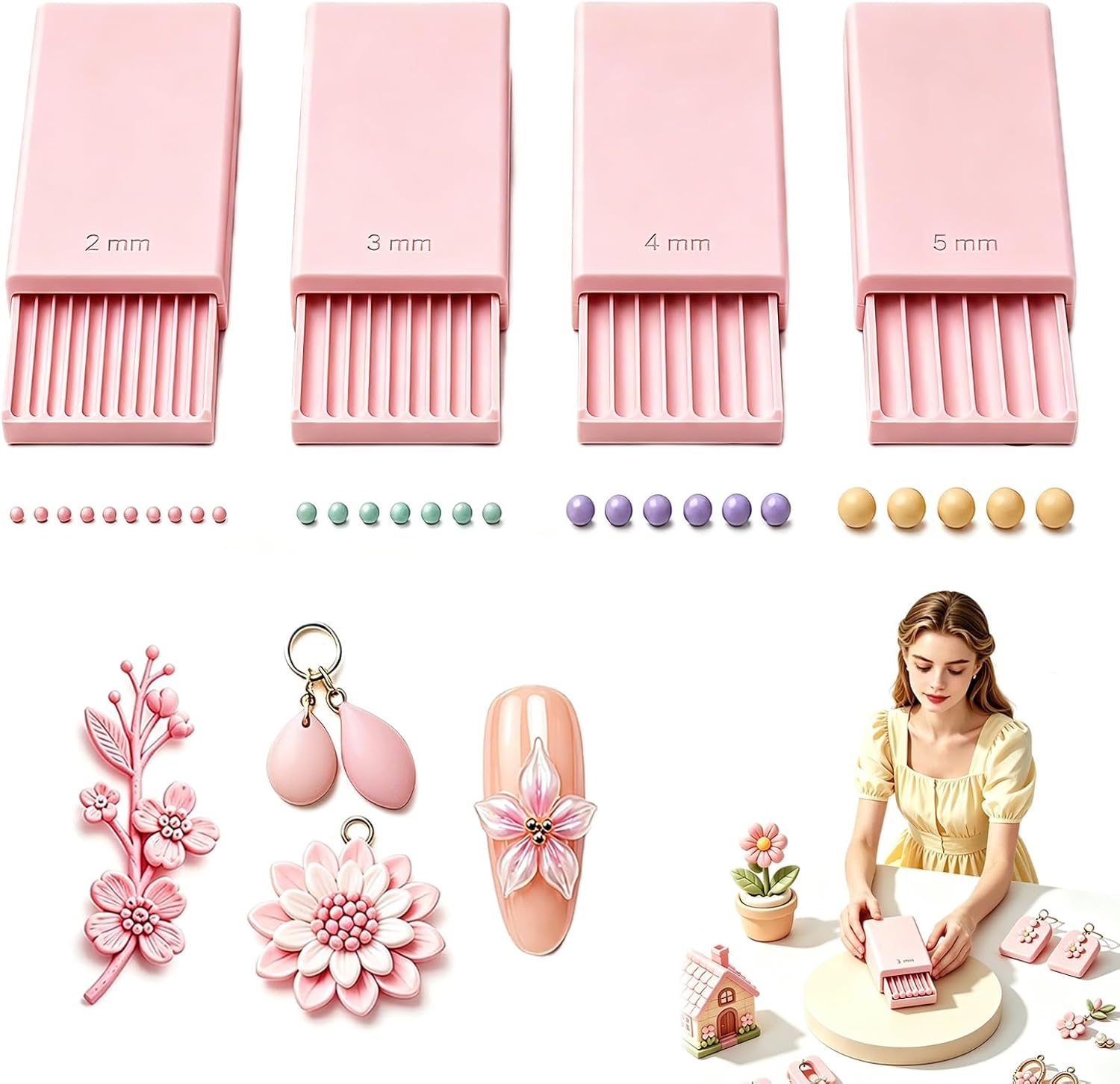 Nail Art Gel - Outil de fabrication de billes de