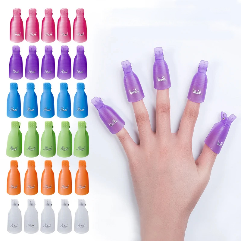 Lot de 10 pinces de manucure p - Nail Art Gel Polish avis et prix