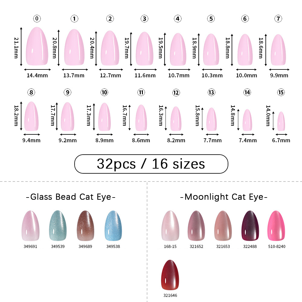 VITAGWX 32 pièces Faux ongles  - Nail Art Inspo avis et prix