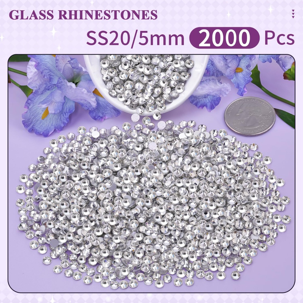 2000 pièces de strass transpar - Rhinestone Nail Gem avis et prix