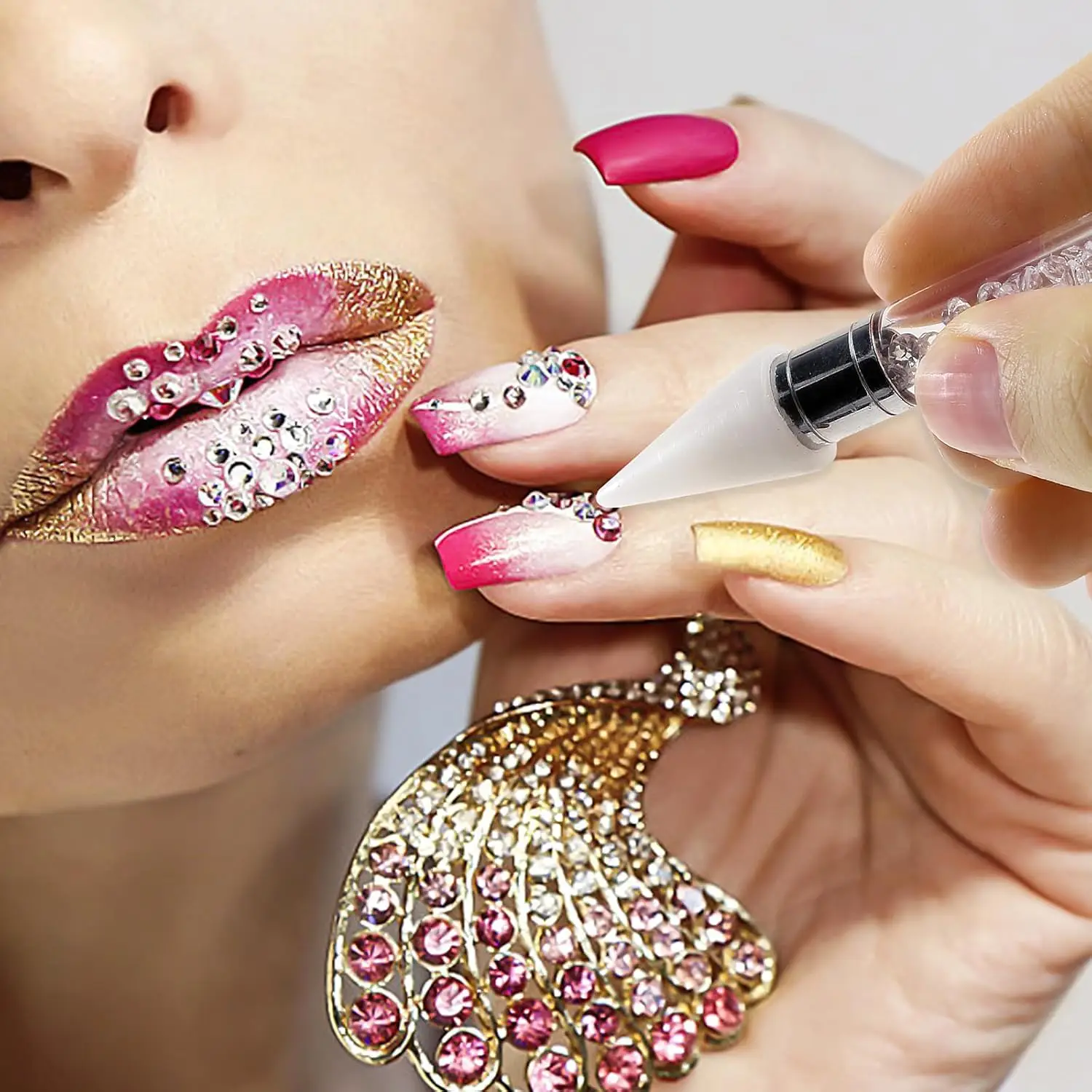 1 stylo applicateur de strass  - Rhinestone Nail Gem avis et prix