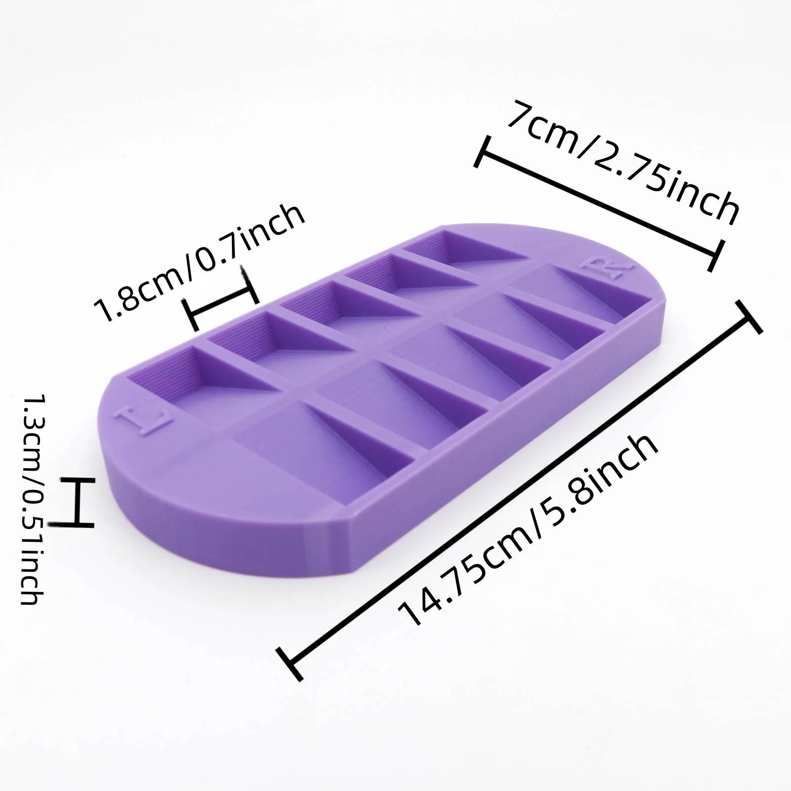 Plateau de rangement pour 8 fa - Nail Art Pinterest avis et prix
