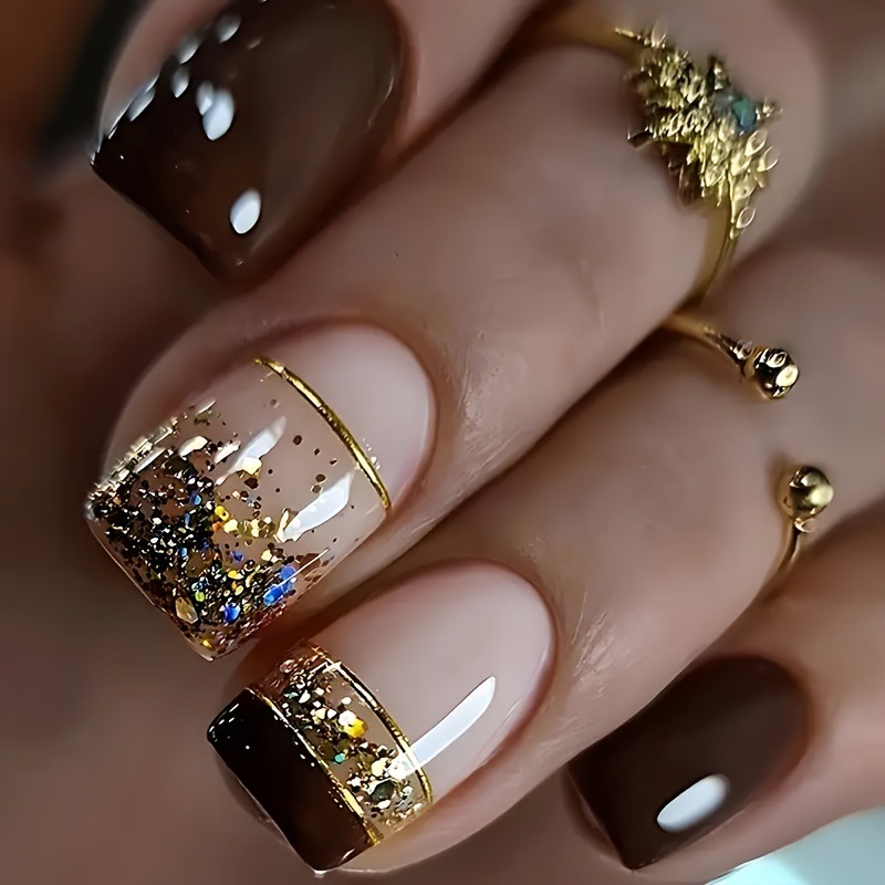Faux ongles carrés courts pour - Nail Art Inspo avis et prix
