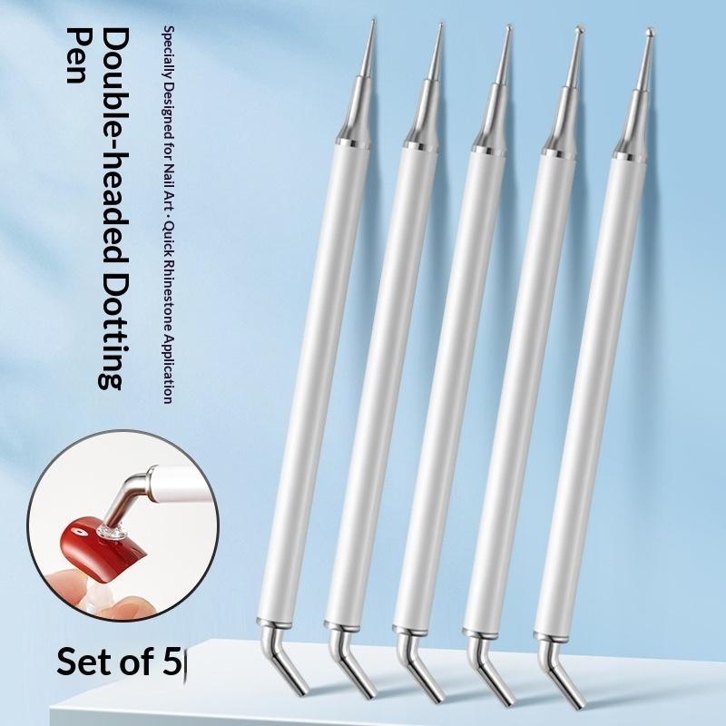 Lot de 5 outils de manucure et - Rhinestone Nail Gem avis et prix