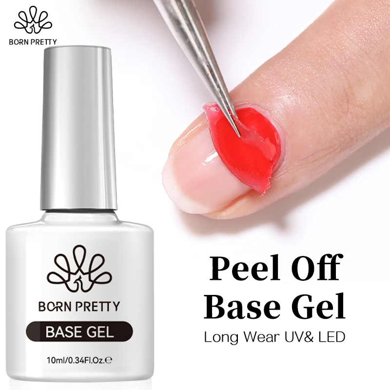 BORN PRETTY Peel Off Base Gel  - Peel Off Base Coat avis et prix