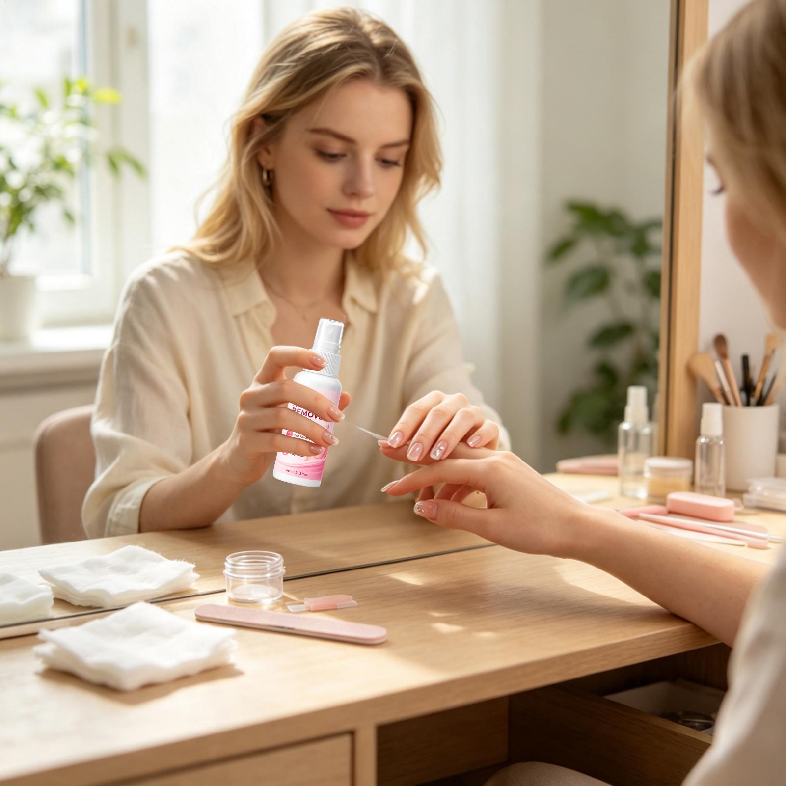 Spray dissolvant pour faux ong - Nail Art Gel Polish avis et prix
