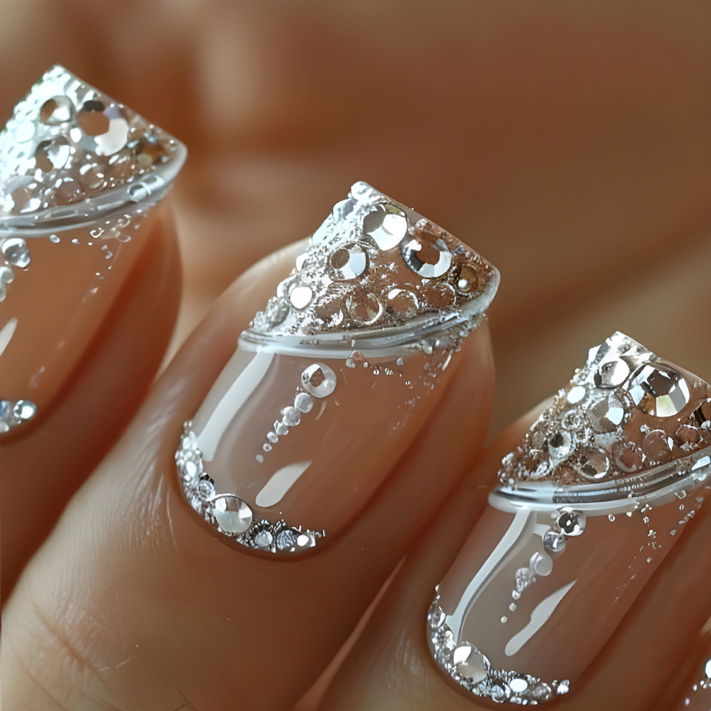 Faux ongles français irrégulie - Nail Art Simple avis et prix