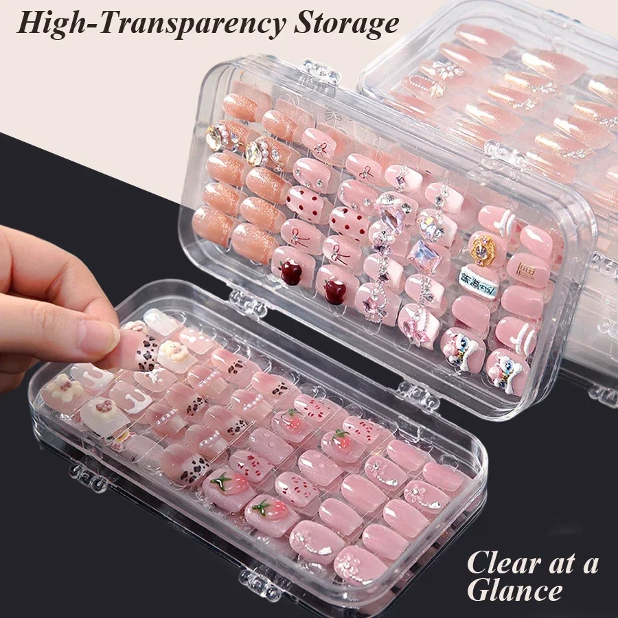 Boîte de rangement transparent - Nail Art Pinterest avis et prix