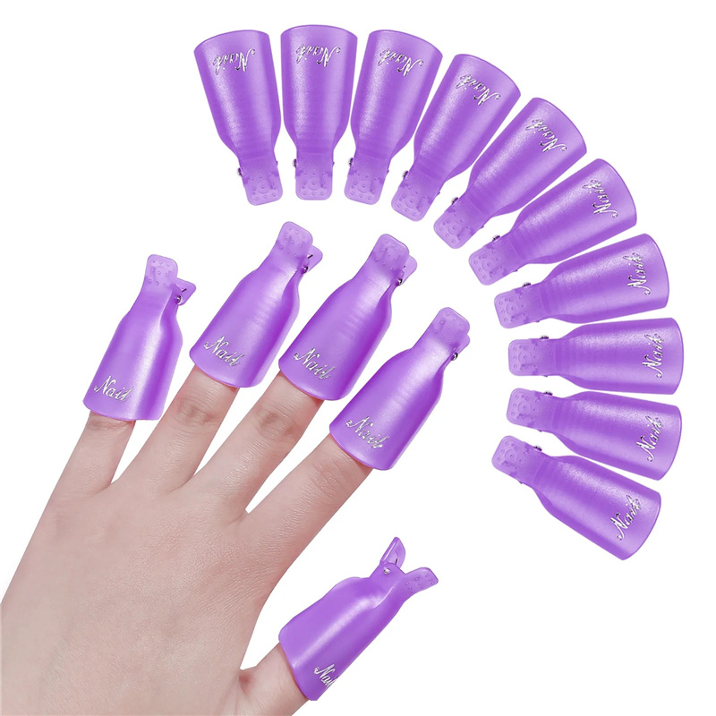 10 pièces de clips en plastiqu - Nail Art Gel Polish avis et prix