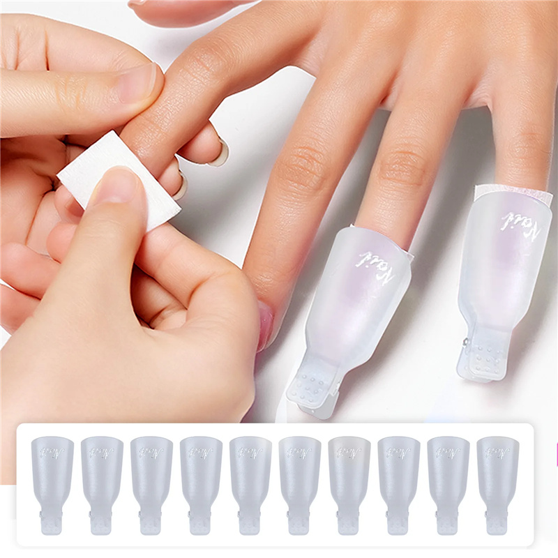10 pièces de clips en plastiqu - Nail Art Gel Polish avis et prix