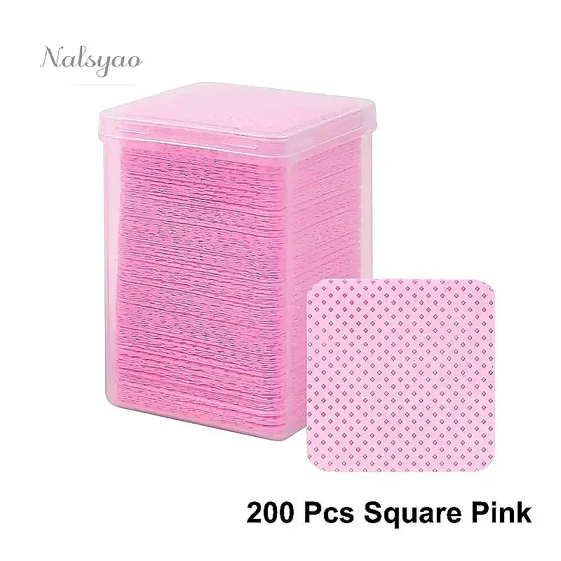 200 Lingettes Nettoyantes Non  - Nail Art Gel avis et prix