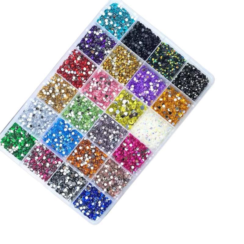 Kit de strass en résine 15 cou - Rhinestone Nail Gem avis et prix