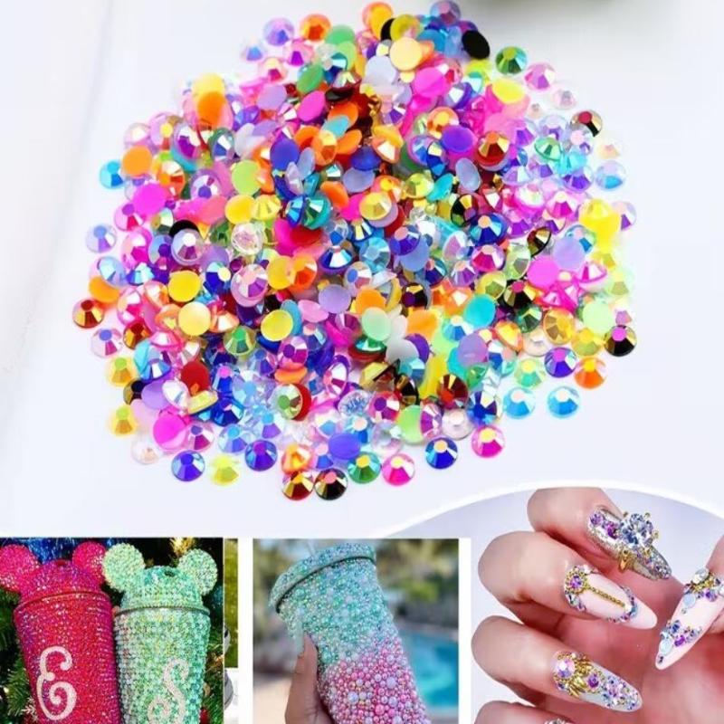 Kit de strass en résine 15 cou - Rhinestone Nail Gem avis et prix