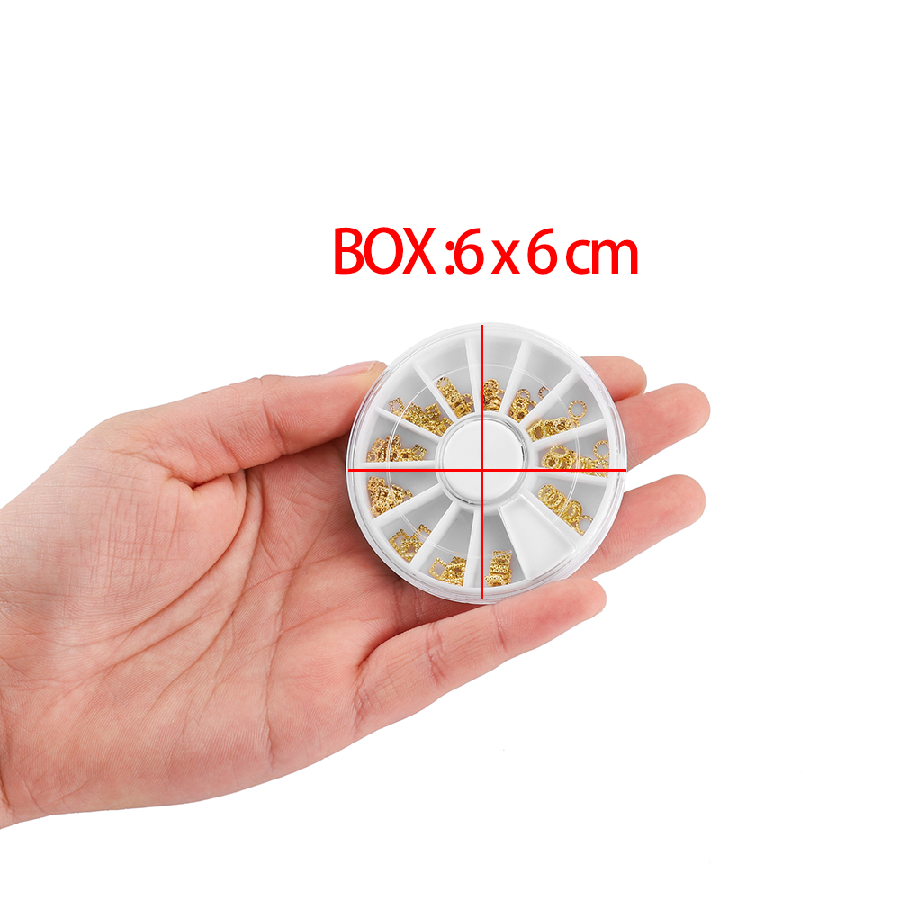 1 boîte d'or Nail Art paillett - Nail Art Inspo avis et prix