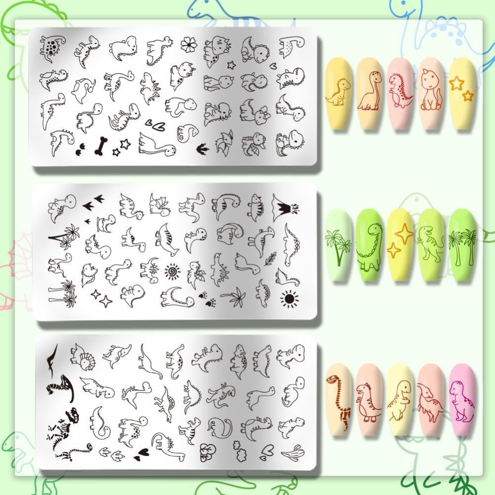 3 plaques de stamping pour ong - Nail Art Inspo avis et prix