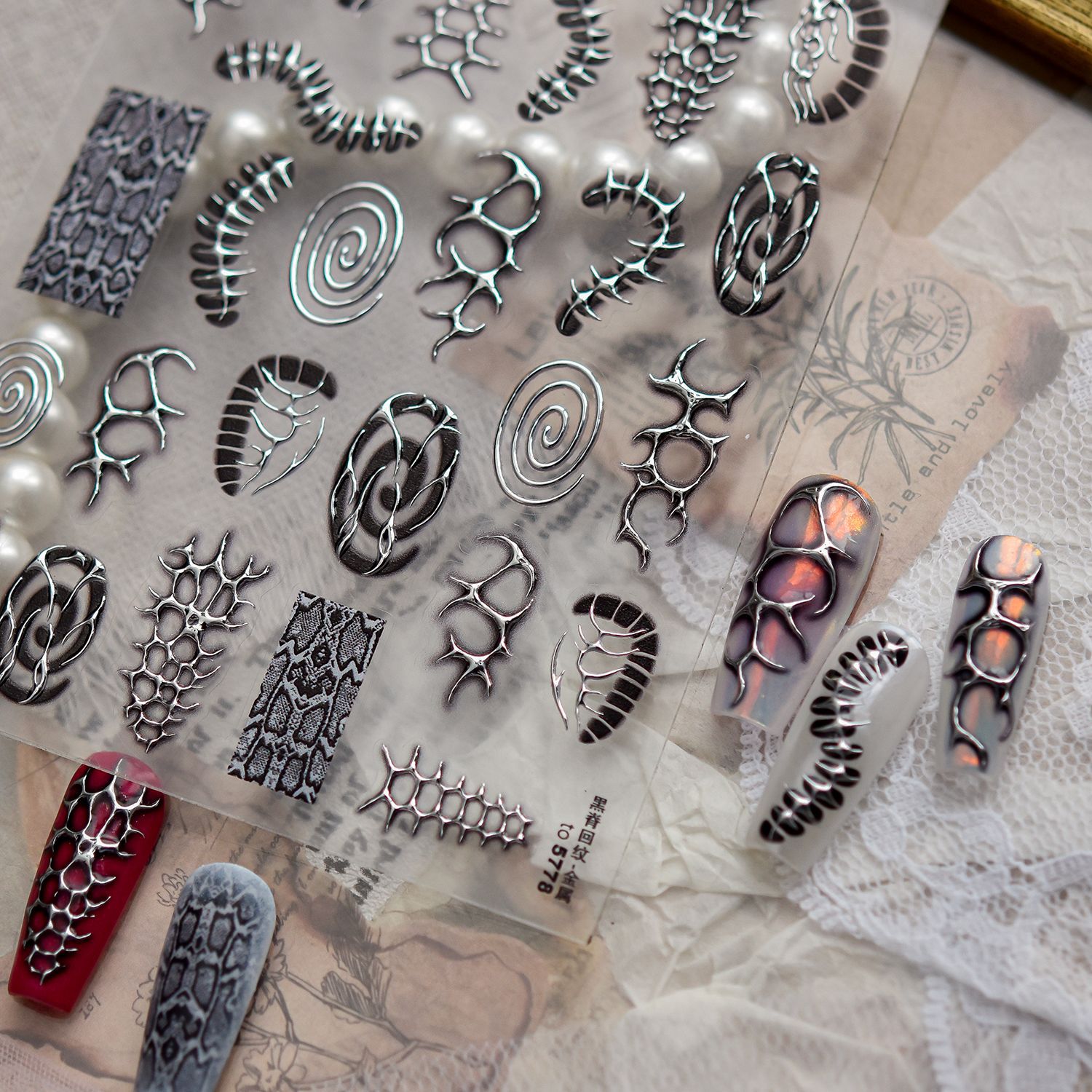 Autocollants pour ongles en mé - Nail Art Zelda avis et prix