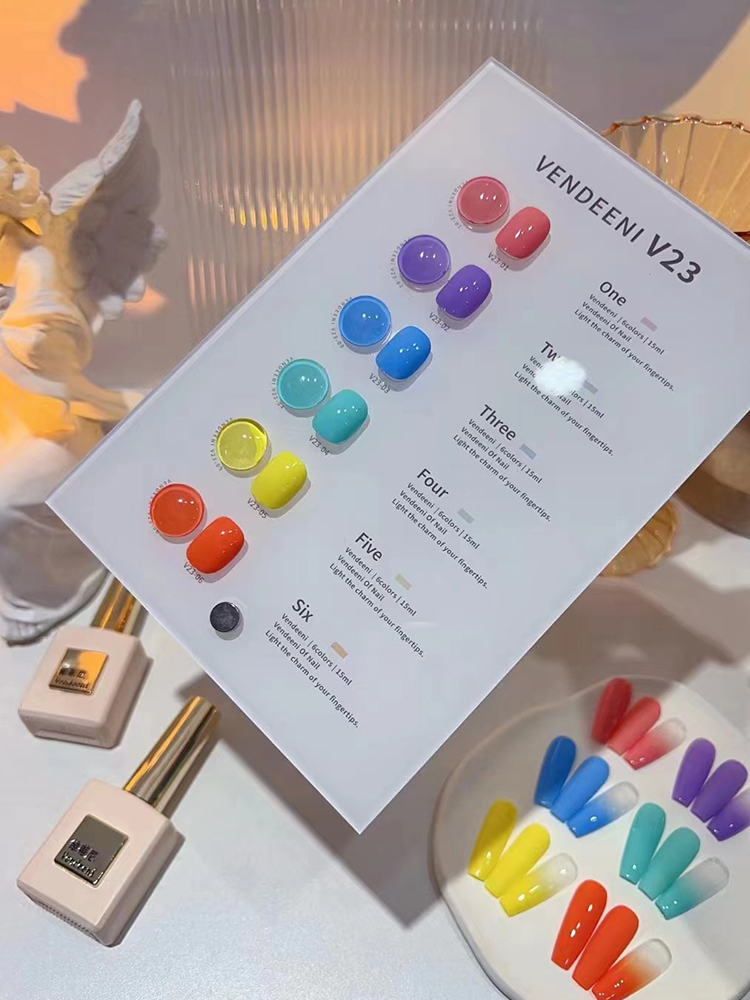 VENDEENI Kit de Gel UV Non Tox - Nail Art Gel avis et prix